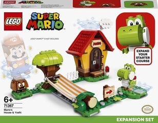 71367 LEGO® Super Mario Дом Марио и Yoshi Дополнительный набор цена и информация | Конструкторы и кубики | pigu.lt