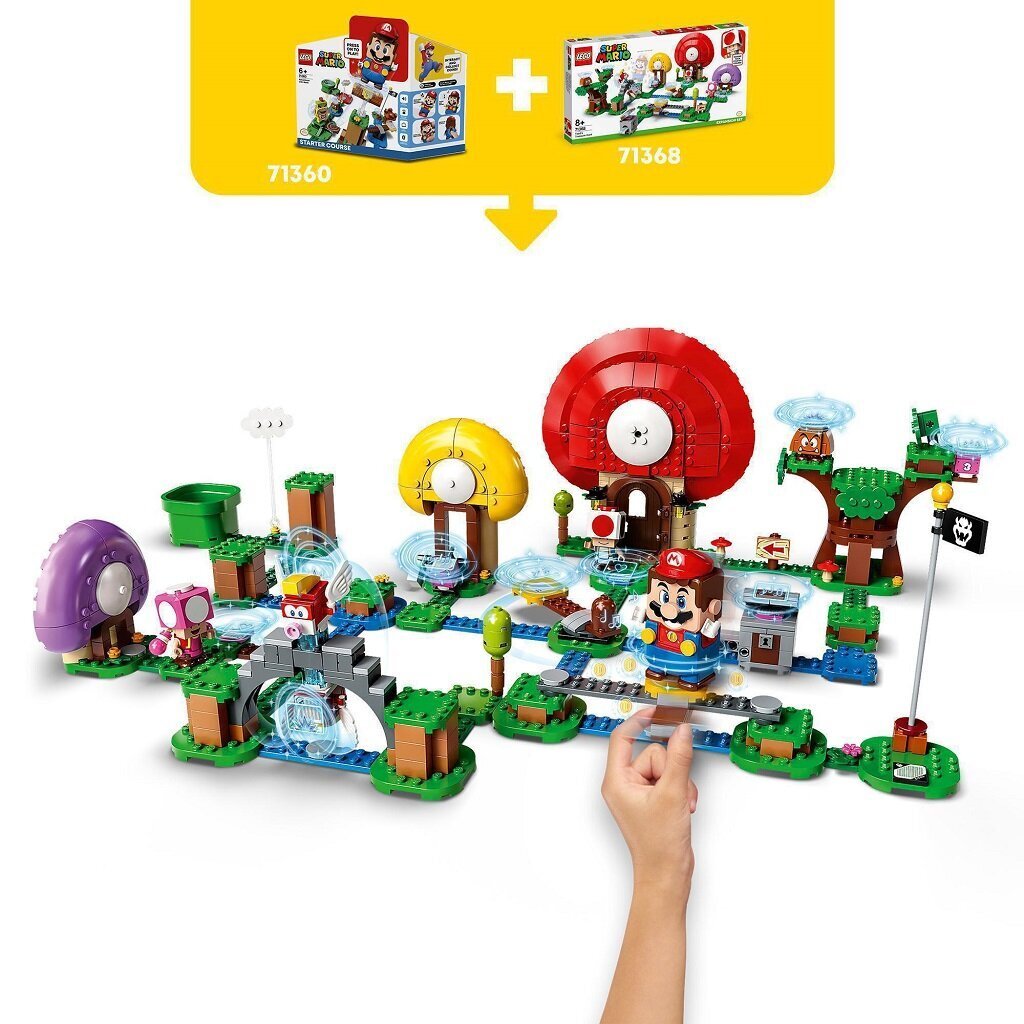 71368 LEGO® Super Mario Rupūžės lobio paieškų papildymas kaina ir informacija | Konstruktoriai ir kaladėlės | pigu.lt