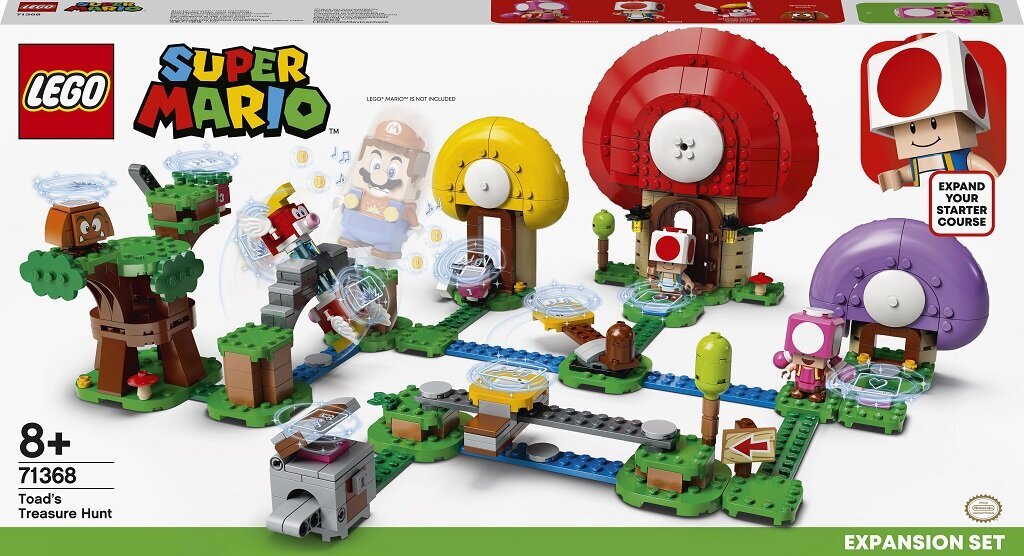 71368 LEGO® Super Mario Rupūžės lobio paieškų papildymas цена и информация | Konstruktoriai ir kaladėlės | pigu.lt