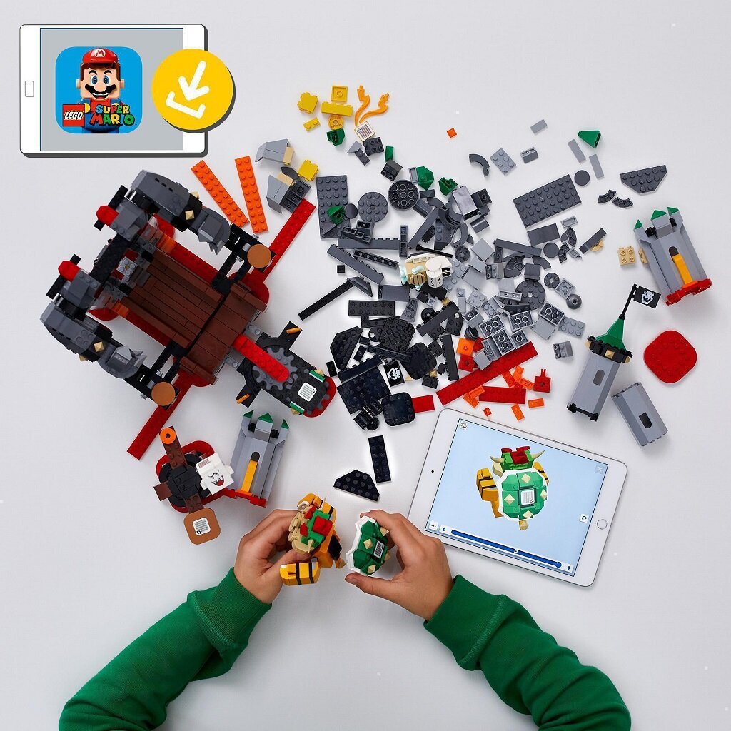 71369 LEGO® Super Mario Bowser pilies kovos su bosu papildymas kaina ir informacija | Konstruktoriai ir kaladėlės | pigu.lt