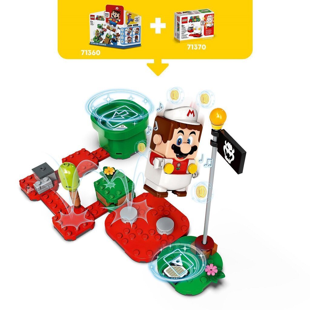 71370 LEGO® Super Mario Ugninio Mario galios paketas цена и информация | Konstruktoriai ir kaladėlės | pigu.lt