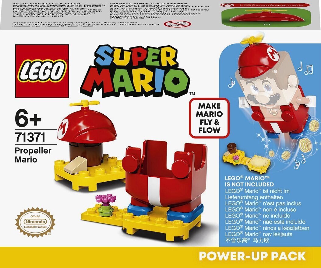 71371 LEGO® Super Mario Lakūno Mario galios paketas цена и информация | Konstruktoriai ir kaladėlės | pigu.lt