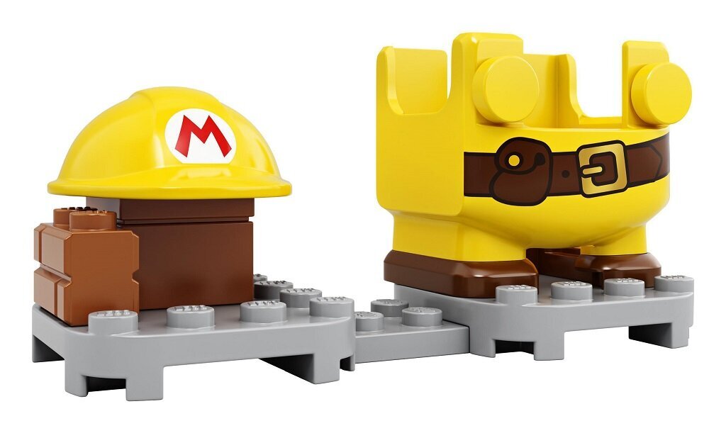 71373 LEGO® Super Mario Statybininko Mario galios paketas kaina ir informacija | Konstruktoriai ir kaladėlės | pigu.lt