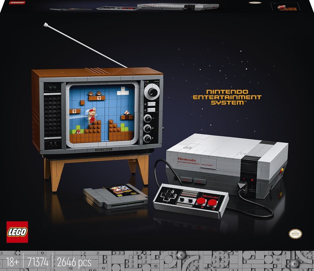 71374 LEGO® Super Mario Nintendo Entertainment System kaina ir informacija | Konstruktoriai ir kaladėlės | pigu.lt