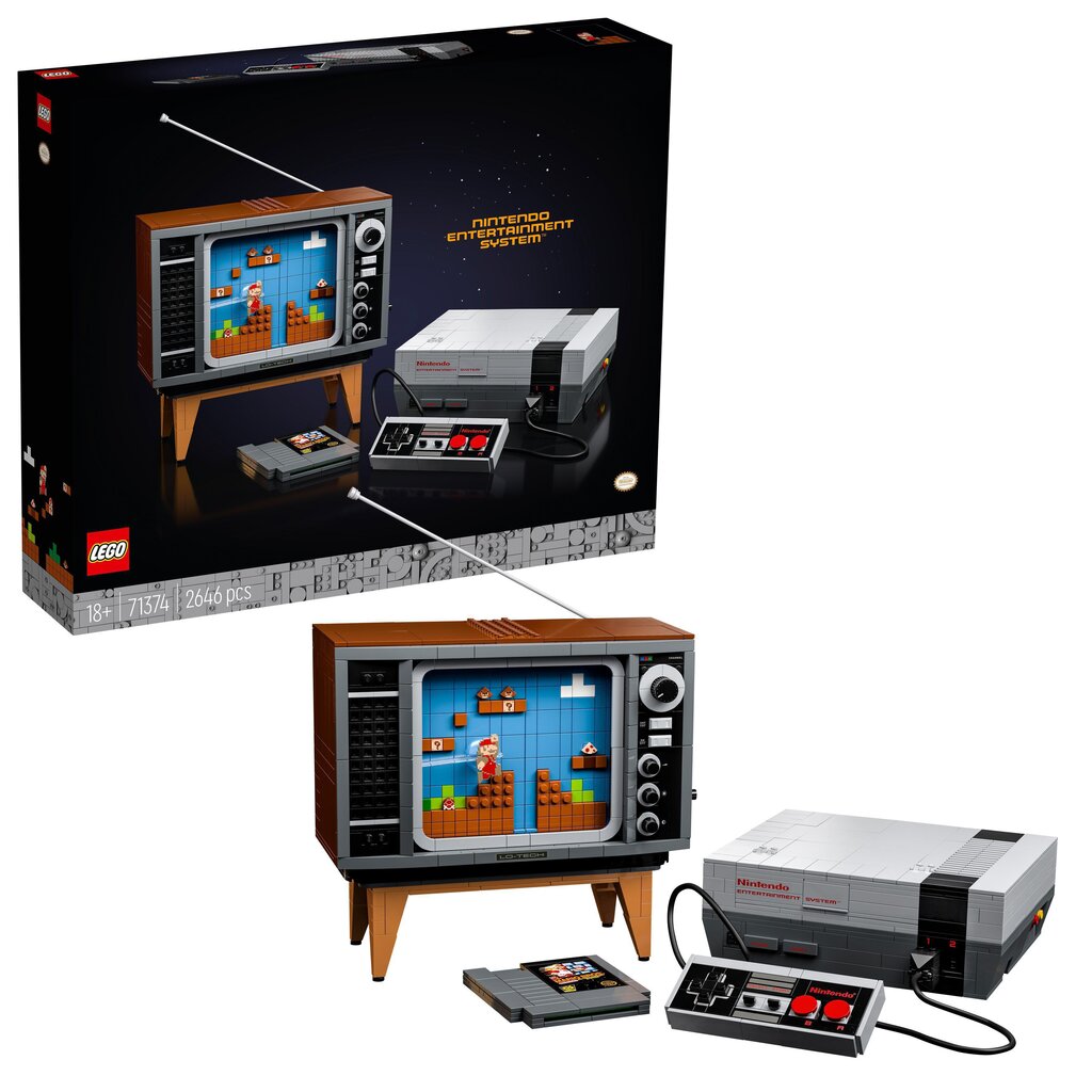 71374 LEGO® Super Mario Nintendo Entertainment System kaina ir informacija | Konstruktoriai ir kaladėlės | pigu.lt