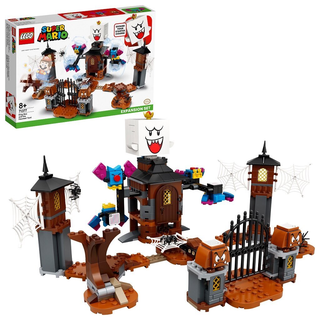 71377 LEGO® Super Mario Karaliaus Boo ir apsėstojo kiemo papildymas kaina ir informacija | Konstruktoriai ir kaladėlės | pigu.lt