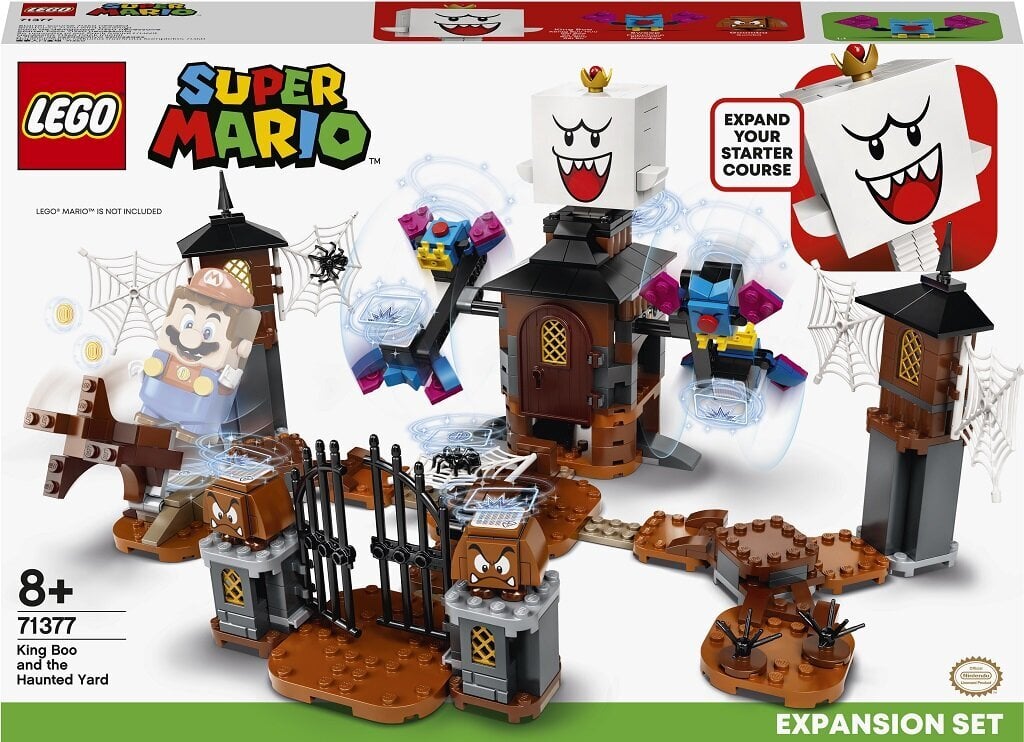 71377 LEGO® Super Mario Karaliaus Boo ir apsėstojo kiemo papildymas kaina ir informacija | Konstruktoriai ir kaladėlės | pigu.lt