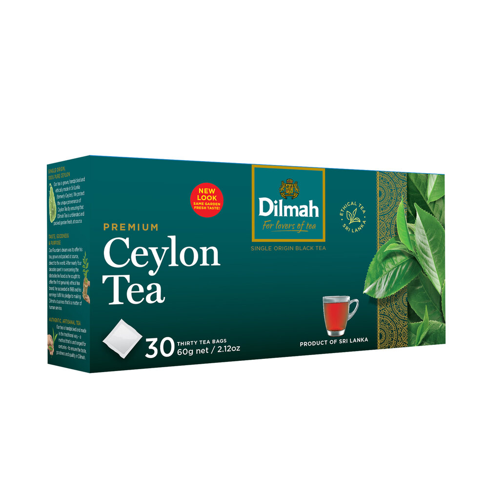 Dilmah Premium juodoji arbata (pakeliais be siūlo), 60 g kaina ir informacija | Arbata | pigu.lt