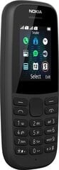 Nokia 16KIGB01A08 Dual SIM, черный цена и информация | Мобильные телефоны | pigu.lt