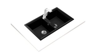 Sink Teka Stone 90B TG carbon kaina ir informacija | Teka Santechnika, remontas, šildymas | pigu.lt