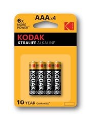 Батарейки Kodak 30951990, 4 шт. цена и информация | Батарейки | pigu.lt