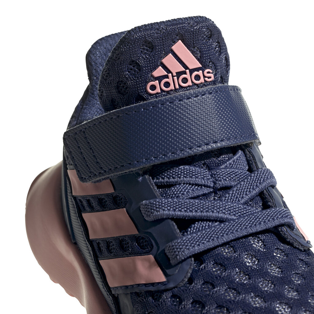 Adidas sportiniai bateliai mergaitėms RapidaRun El I Blue Pink цена и информация | Sportiniai batai vaikams | pigu.lt