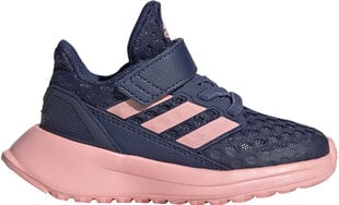 Adidas Обувь для девочек RapidaRun El I Blue Pink цена и информация | Детская спортивная обувь | pigu.lt