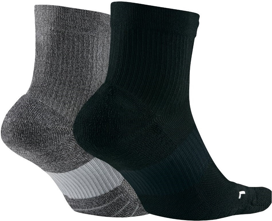 Nike Kojinės U NK Mltplier Ankle 2PR Grey Black цена и информация | Vyriškos kojinės | pigu.lt