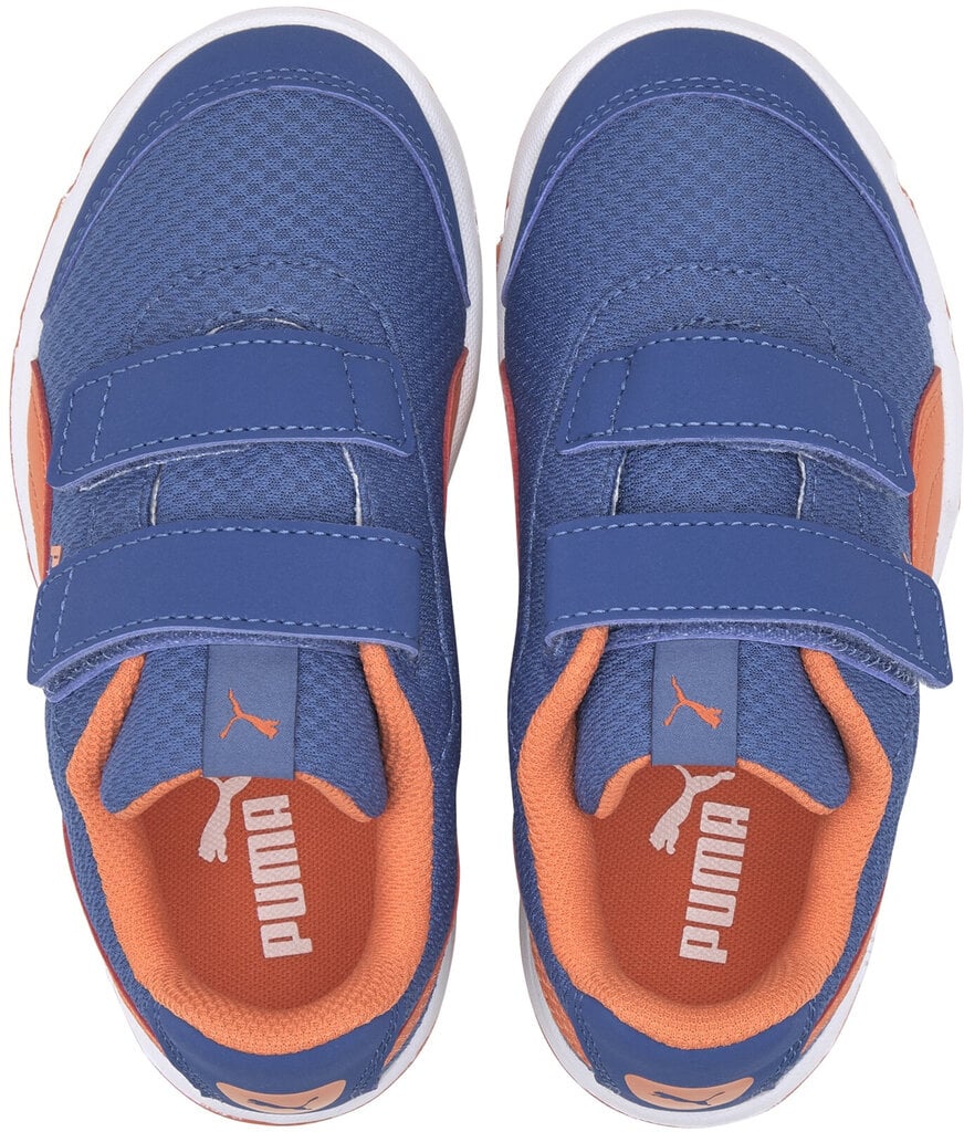 Puma avalynė vaikams Stepfleex 2 Mesh Blue Orange цена и информация | Sportiniai batai vaikams | pigu.lt