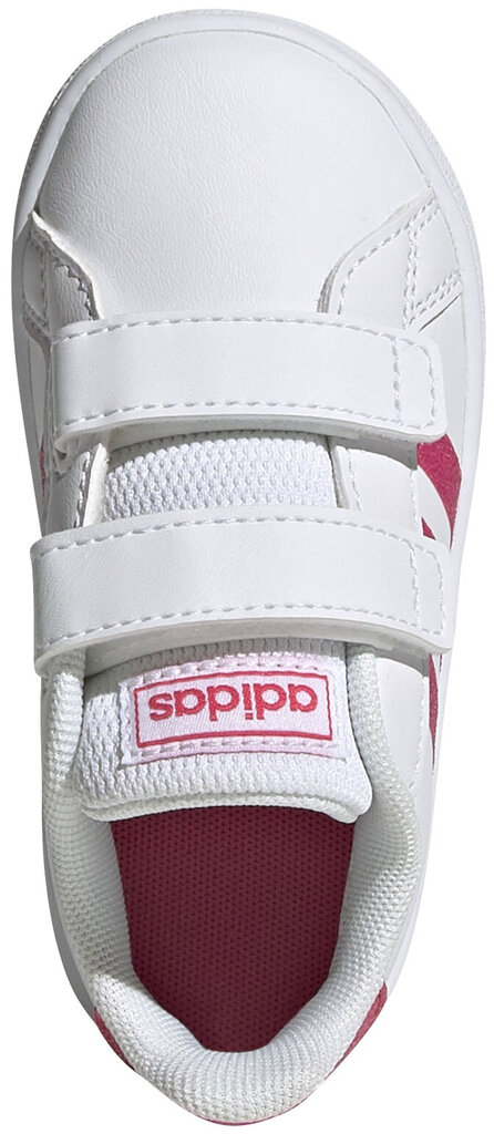 Adidas avalynė vaikams Grand Court I White kaina ir informacija | Sportiniai batai vaikams | pigu.lt