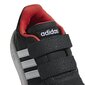 Adidas avalynė vaikams Hoops 2.0 Cmf Black Red цена и информация | Sportiniai batai vaikams | pigu.lt