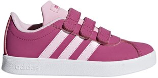 Adidas avalynė vaikams Vl Court 2.0 Cmf Pink kaina ir informacija | Sportiniai batai vaikams | pigu.lt