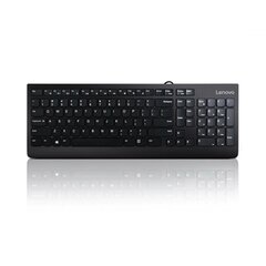 Lenovo USB Keyboard 300 Keyboard layout English, Black, Wired Via USB цена и информация | Клавиатуры | pigu.lt