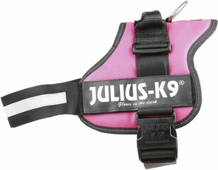Trixie Julius-K9 petnešos šunims, L-XL, rožinės kaina ir informacija | Antkakliai, petnešos šunims | pigu.lt