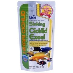 Visavertis pašaras žuvims Hikari Cichlid Excel Mini Sinking 342 g цена и информация | Корм для рыб | pigu.lt