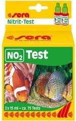 Тест на качество воды Sera NO2, 2х15 мл цена и информация | Аквариумы и оборудование | pigu.lt