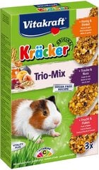 Užkandis jūrų kiaulytėms Vitakraft Kräckers Trio-Mix, 3 vnt. kaina ir informacija | Graužikų ir triušių maistas | pigu.lt