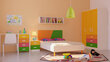 Vaikiškas šviestuvas G.LUX GM-580/1S, žalias kaina ir informacija | Vaikiški šviestuvai | pigu.lt