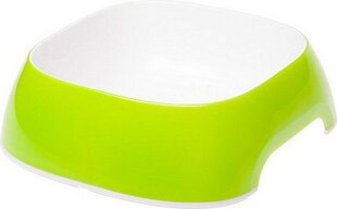 FERPLAST Glam Medium Pet watering bowl, white-green цена и информация | Миски, ящики для корма | pigu.lt