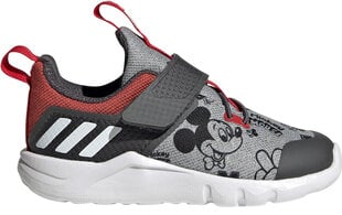 Adidas Детская обувь RapidaFlex Mickey Grey Red цена и информация | Детская спортивная обувь | pigu.lt