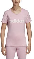 Adidas Palaidinė W D2m Lo Tee Pink kaina ir informacija | Sportinė apranga moterims | pigu.lt