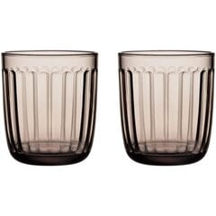 Iittala 2-jų stiklinių komplektas Raami, 260 ml kaina ir informacija | Taurės, puodeliai, ąsočiai | pigu.lt