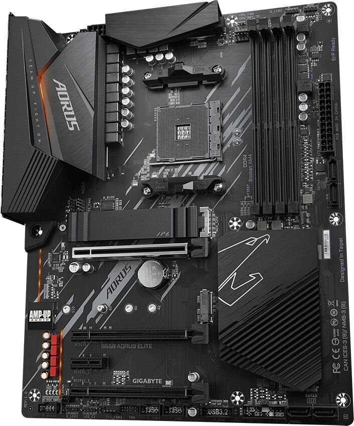 Gigabyte B550 Aorus Elite kaina ir informacija | Pagrindinės plokštės | pigu.lt