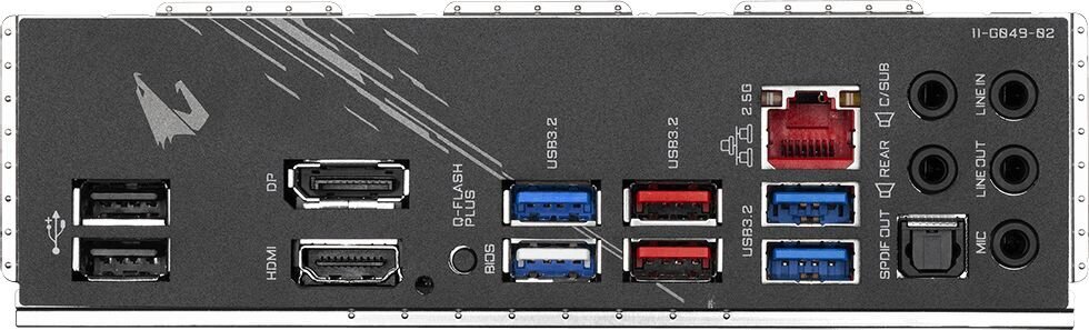 Gigabyte B550 Aorus Elite kaina ir informacija | Pagrindinės plokštės | pigu.lt