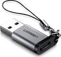 Ugreen US276 adapteris USB A į USB-C 3.0, pilkas