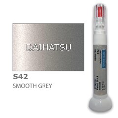 Dažų korektorius įbrėžimų taisymui DAIHATSU S42 - SMOOTH GREY 12 ml kaina ir informacija | Automobiliniai dažai | pigu.lt