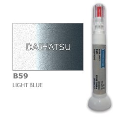 Dažų korektorius įbrėžimų taisymui DAIHATSU B59 - LIGHT BLUE 12 ml kaina ir informacija | Automobiliniai dažai | pigu.lt