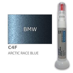 Dažų korektorius įbrėžimų taisymui BMW C4F - ARCTIC RACE BLUE 12 ml kaina ir informacija | Automobiliniai dažai | pigu.lt