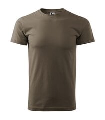 Basic футболка мужская army цена и информация | Мужские футболки | pigu.lt