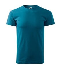 Basic футболка мужская petrol синяя цена и информация | Мужские футболки | pigu.lt