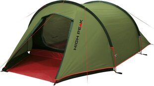 Палатка High Peak Kite 3, зеленая цена и информация | Палатки | pigu.lt