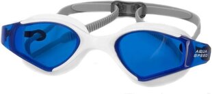 Plaukimo akiniai Aqua-Speed Blade 51 059, balta/mėlyna kaina ir informacija | Plaukimo akiniai | pigu.lt