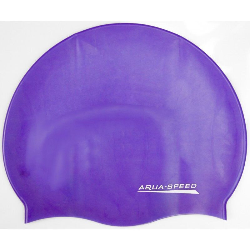 Aqua-speed Mono plaukimo kepuraitė 09 111, violetinė kaina ir informacija | Plaukimo kepuraitės | pigu.lt