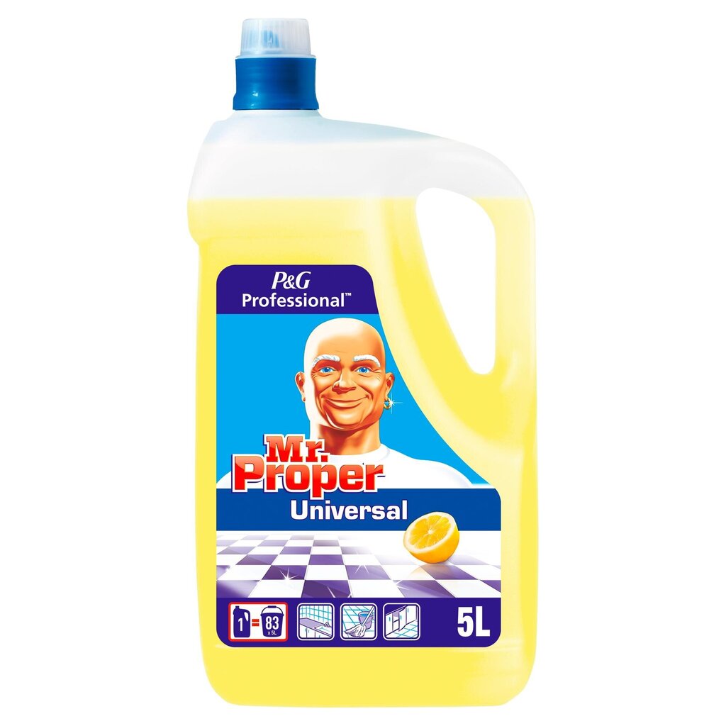 Universali valymo priemonė MR. PROPER Universal Lemon, 5L цена и информация | Valikliai | pigu.lt