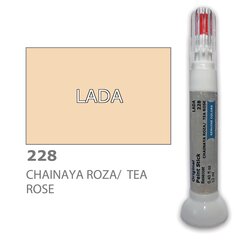 Карандаш-корректор для устранения царапин LADA 228 - CHAINAYA ROZA/TEA ROSE 12 ml цена и информация | Автомобильная краска | pigu.lt