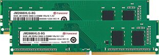 Transcend JM2666HLG - 16GK цена и информация | Оперативная память (RAM) | pigu.lt