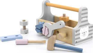 Viga деревянный ящик с инструментами, 12 предметов цена и информация | Игрушки для девочек | pigu.lt