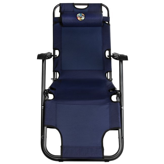 Turistinė kėdė-gultas Spokey Tampico, mėlynas kaina ir informacija | Gultai | pigu.lt