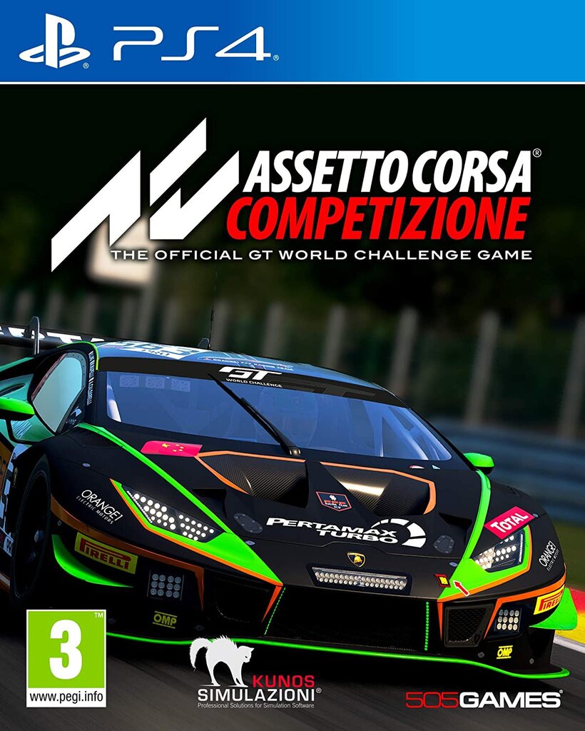 PS4 Assetto Corsa Competizione kaina ir informacija | Kompiuteriniai žaidimai | pigu.lt