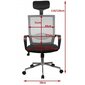 Biuro kėdė Nore OCF-9, raudona kaina ir informacija | Biuro kėdės | pigu.lt